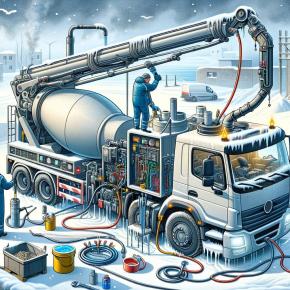 Winter Maintenance Strategies for Concrete Pump Trucks