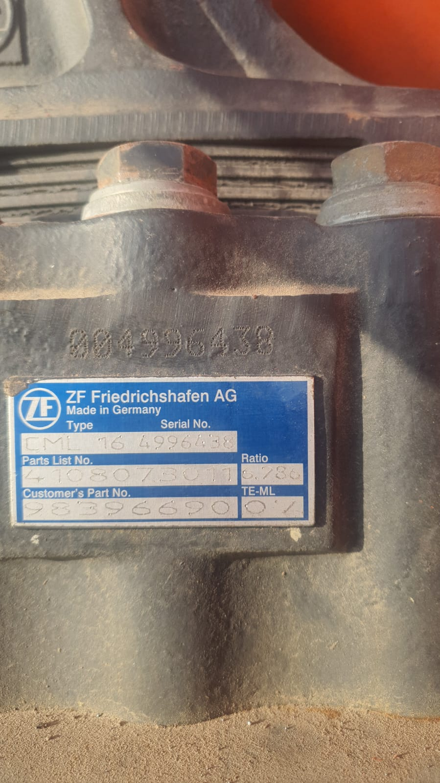 CML-16  Reducer  ZF